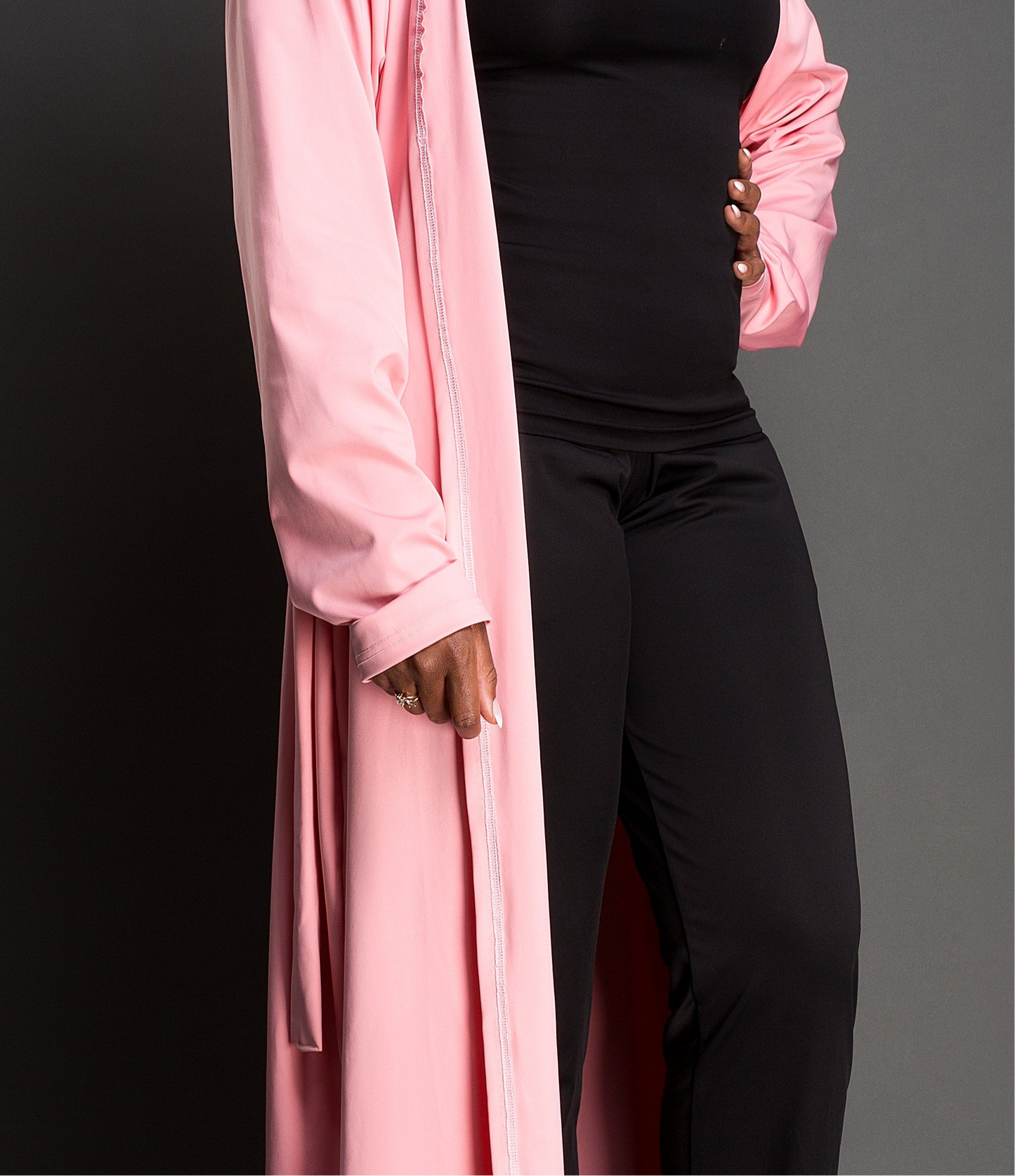 IRU Athleisure Scrub Trench Rose Pink