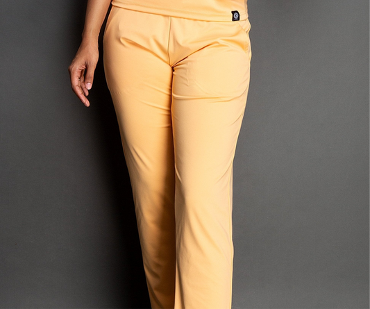 IRU Athleisure Scrub Trousers Blush Peach