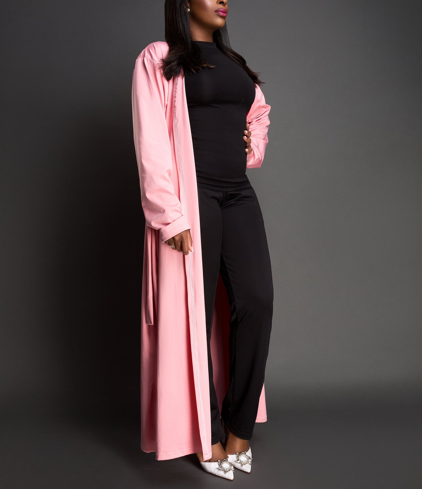 IRU Athleisure Scrub Trench Rose Pink