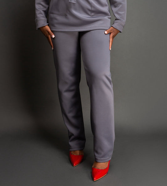 OMA Traditional Scrub Trousers Silver Lining